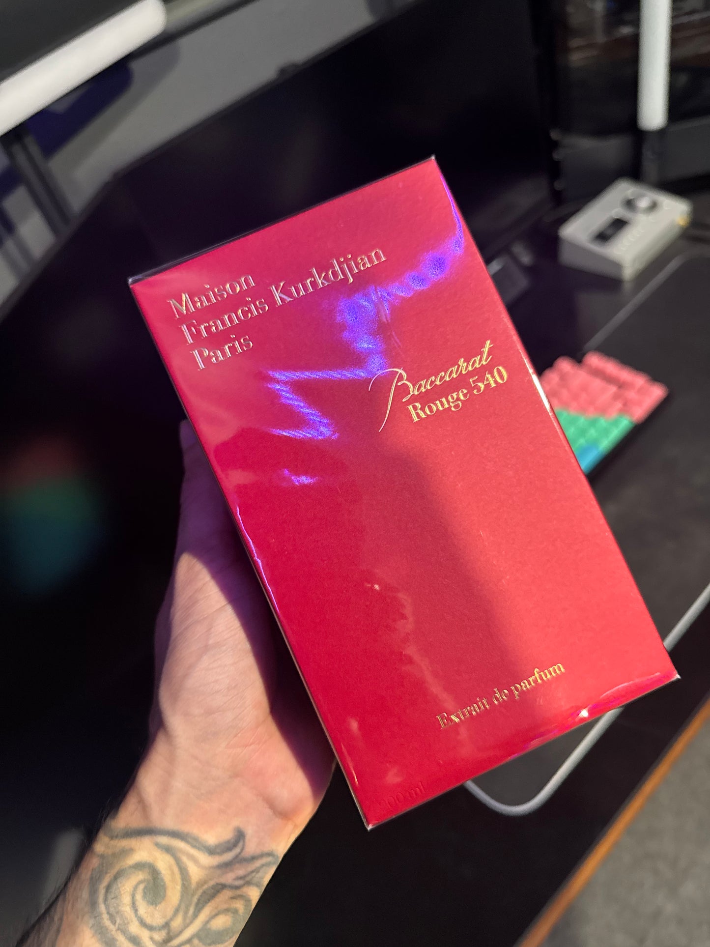 Baccarat rouge extrait de parfum